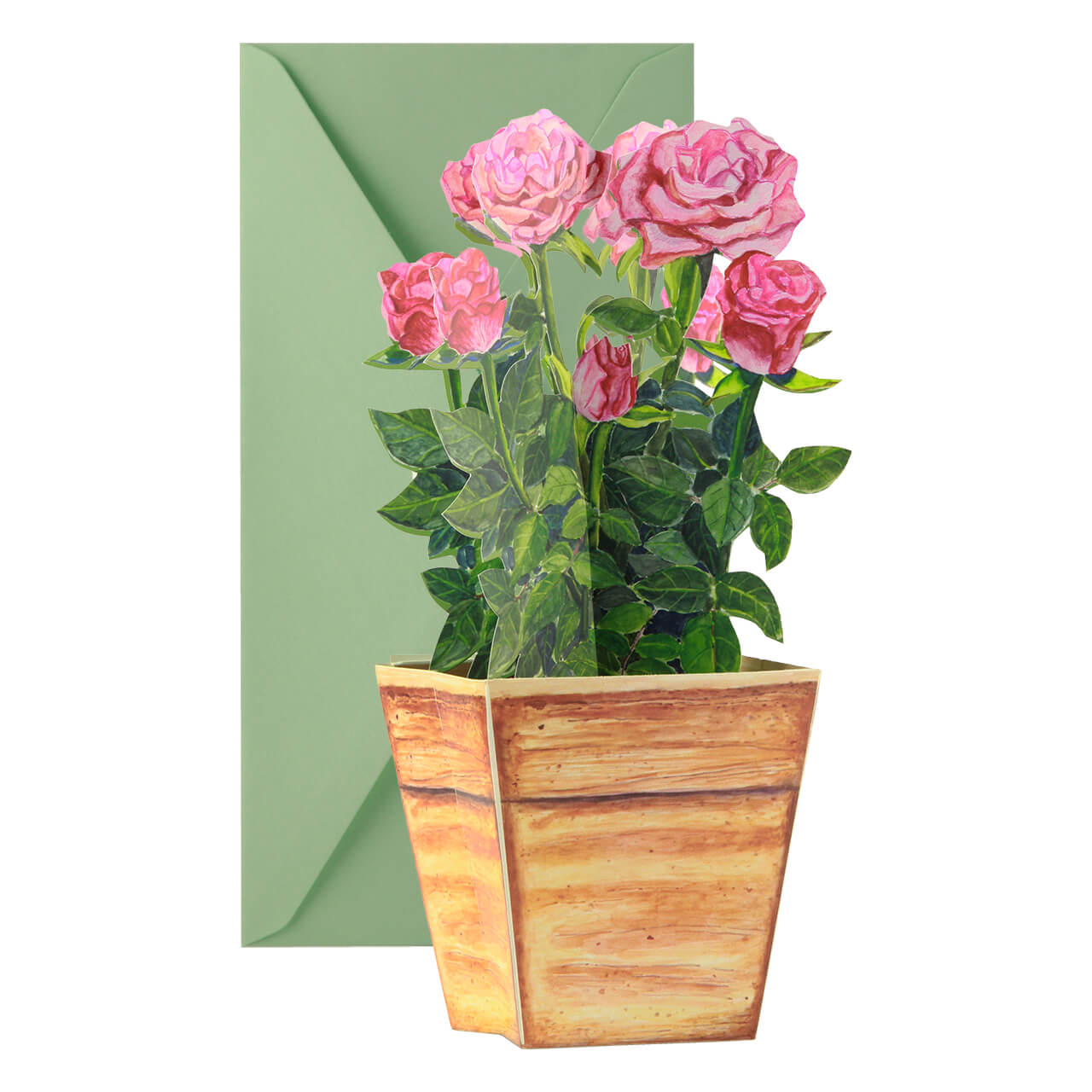 09-6001-1-Grusskarte-Rose-3 Le rose
