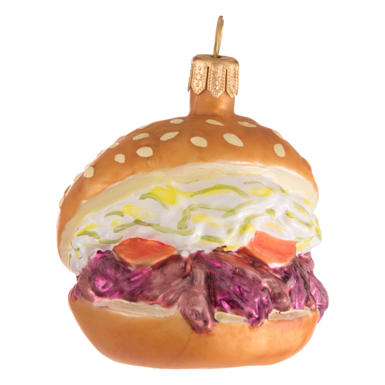 Hamburger di maiale tirato