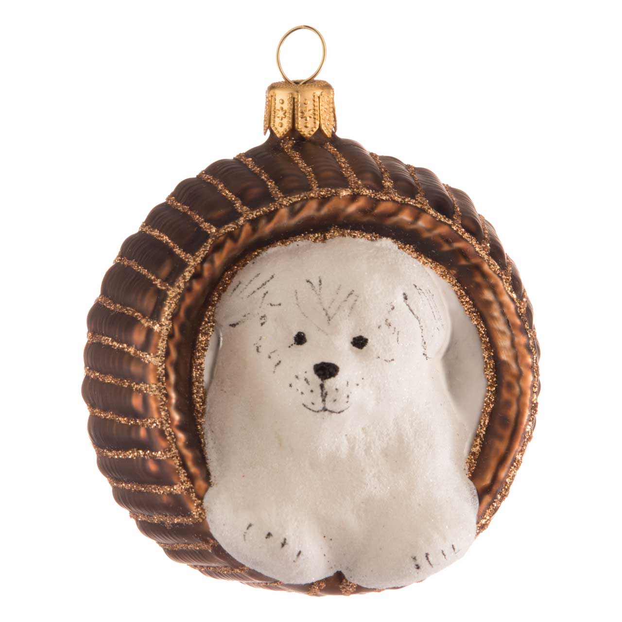 Cane nel cesto Cane nel cesto