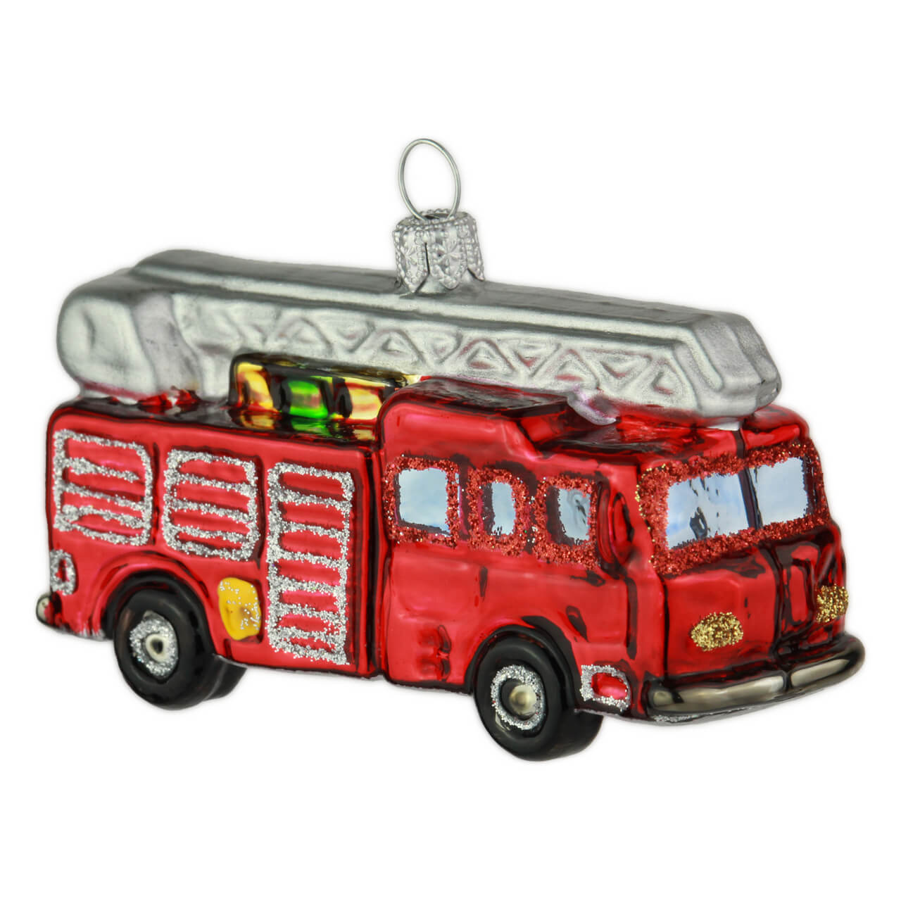 58-0801-3-Christbaumkugel-Feuerwehrwagen-1 Autopompa