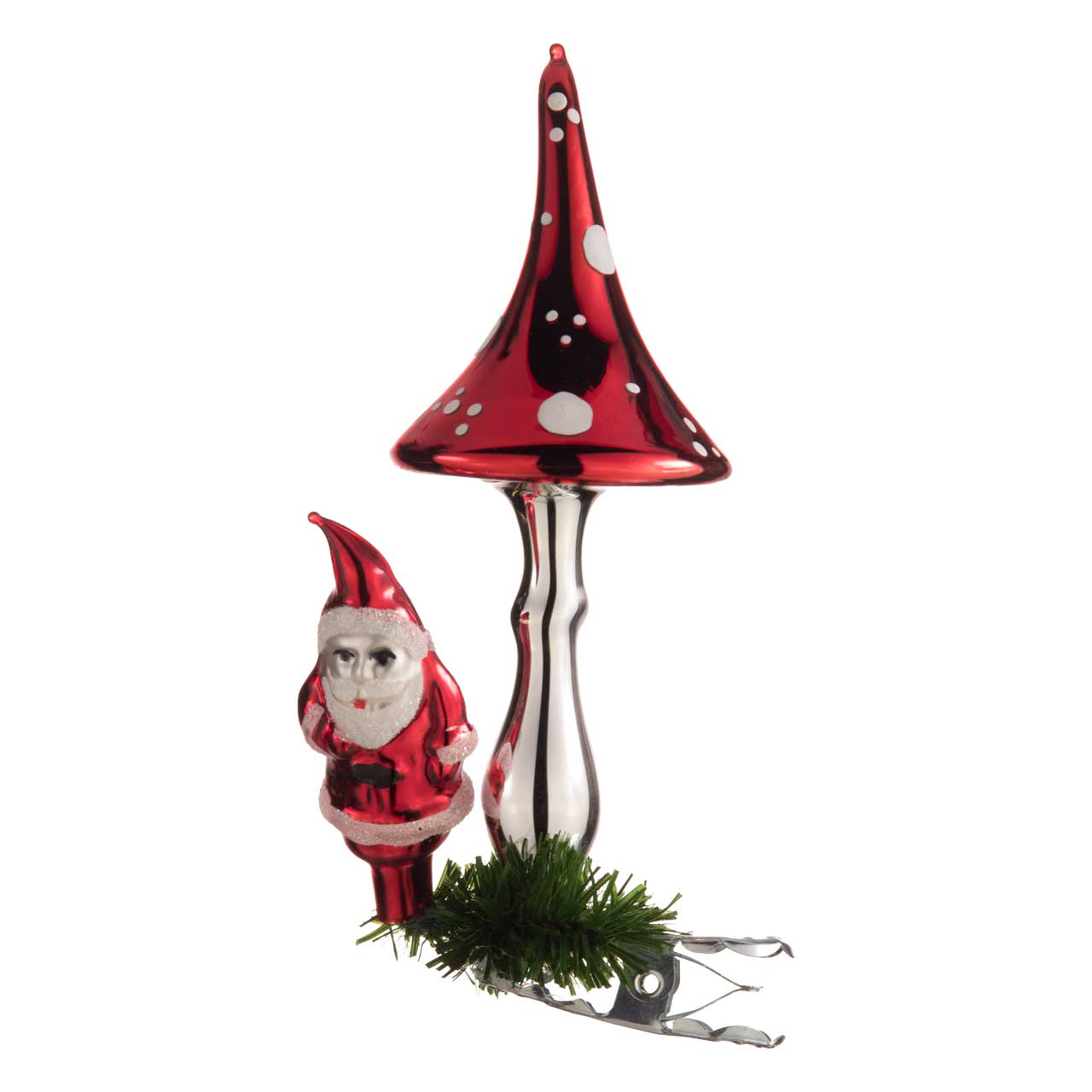 Mini Babbo Natale nella foresta