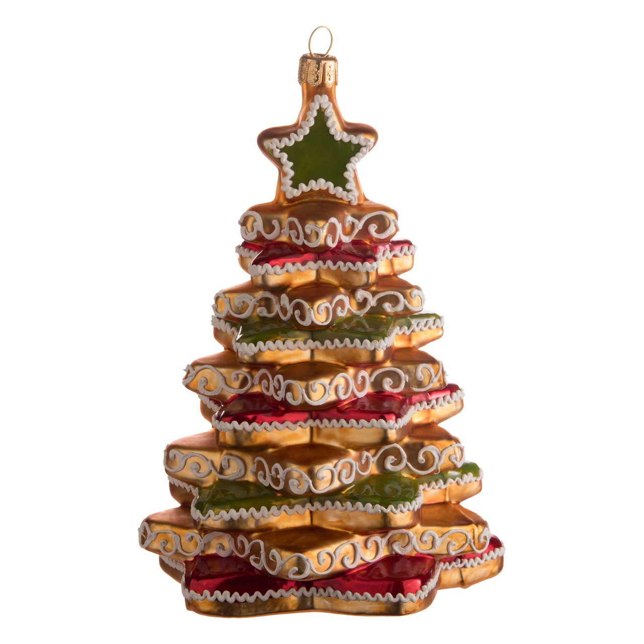 Albero di stelle di pan di zenzero Albero di stelle di pan di zenzero